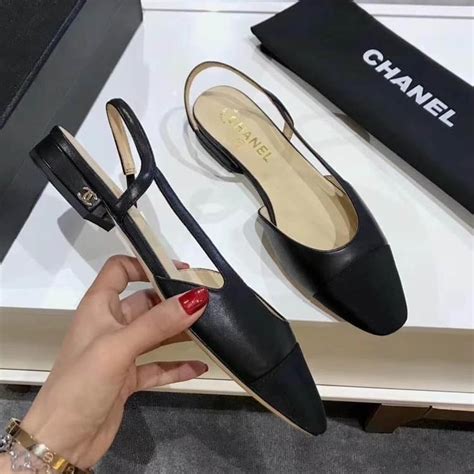 chanel mens shoes replica|chanel style slingback shoes.